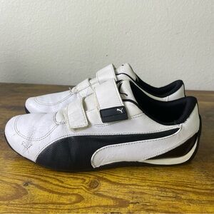 PUMA Drift Cat 5 Ultra Sneakers‎ Size 7 White Black 304592-02 Motorsport Rare